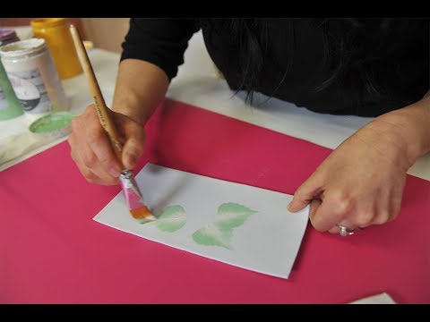 VIDEO Fiorellino in Decorative Painting con le pitture Chalk con